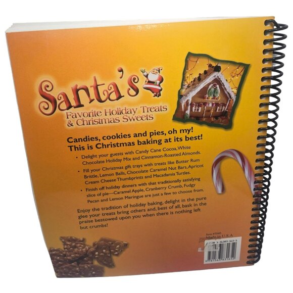 Santas Favorite Holiday Treats and Christmas Sweets Cookbook Christmas Recipe Bo - Picture 2 of 12
